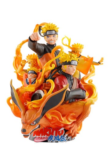 PRE ORDER - Naruto Shippuden - Petitrama DX PVC Mini Statue Naruto 01 15 cm