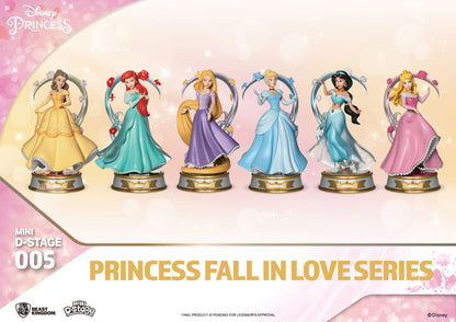 PRE ORDER - Disney Mini Diorama Stage Statues Princess Fall In Love Series 12 cm (RANDOM)