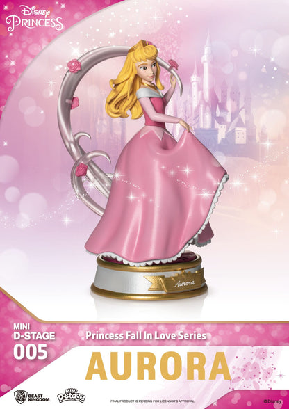 PRE ORDER - Disney Mini Diorama Stage Statues Princess Fall In Love Series 12 cm (RANDOM)