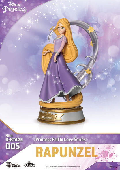 PRE ORDER - Disney Mini Diorama Stage Statues Princess Fall In Love Series 12 cm (RANDOM)