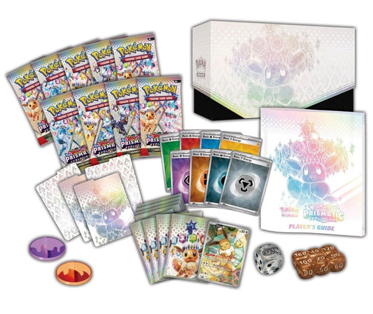 PRE ORDER - Pokemon TCG: Scarlet & Violet 8.5 - Prismatic Evolutions - Elite Trainer Box (MAX 2)